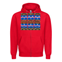 Red armed forces day Zipper Hoodie - Artiststas