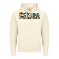 Vintage Artic mama sunflower leopard Vintage Hoodie - OliviaCreatesArt