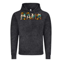 Vintage Black mama sunflower leopard Vintage Hoodie - OliviaCreatesArt