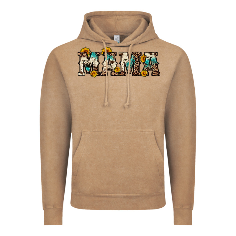 Mama Sunflower Leopard Vintage Hoodie by OliviaCreatesArt | Teevron