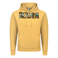 Vintage Mustard mama sunflower leopard Vintage Hoodie - OliviaCreatesArt
