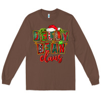Chestnut christmas jelly bean claus Long Sleeve Tee - FaDigitalArtStudio
