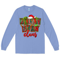 Colony Blue christmas jelly bean claus Long Sleeve Tee - FaDigitalArtStudio