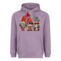 Lavender ladybug  gnomies Heavyweight Hoodie - BarkalooDesign