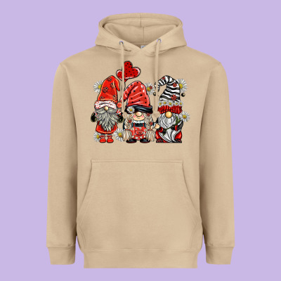 Ladybug  Gnomies Heavyweight Hoodie Designed By Barkaloodesign