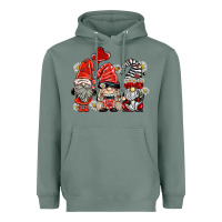 Sage ladybug  gnomies Heavyweight Hoodie - BarkalooDesign