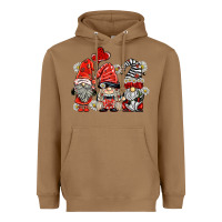 Toasted Coconut ladybug  gnomies Heavyweight Hoodie - BarkalooDesign