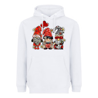 White ladybug  gnomies Heavyweight Hoodie - BarkalooDesign