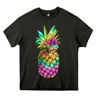 Asphalt tie dye pineapple Heavy Core Tee - JahusDesignShop