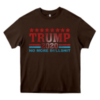 Chocolate Brown TRUMP 2020 Heavy Core Tee - Bettercallsaul