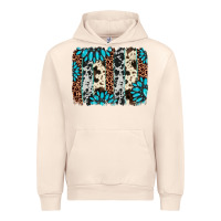 Sandshell gemstone leopard cowhide brushstroke Urban Hoodie - AdoDesignShop