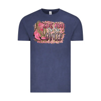 Vintage Denim give boot to the cancer Vintage Tee - CowGirlArtShop