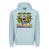 Blue Mist Summer Searchin Premium Hoodie - CowhideDigitalArt
