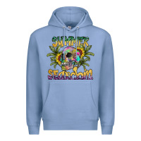 Colony Blue Summer Searchin Premium Hoodie - CowhideDigitalArt