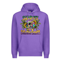 Purple Summer Searchin Premium Hoodie - CowhideDigitalArt