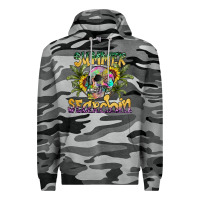 Slate Camo Summer Searchin Premium Hoodie - CowhideDigitalArt