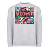 Heather Grey Nurse Heavyweight Sweatshirt - LillyAllenDesigns