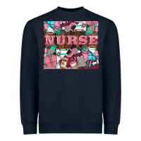 Navy Nurse Heavyweight Sweatshirt - LillyAllenDesigns