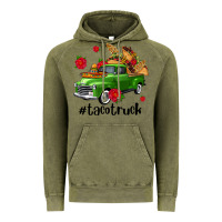 Vintage Olive tacotruck olivia Vintage Hoodie - OliviaCreatesArt