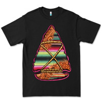 Black serape tooled leather arrowhead Premium Tee - Jasminsmagicworld