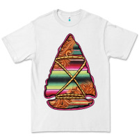 White serape tooled leather arrowhead Premium Tee - Jasminsmagicworld