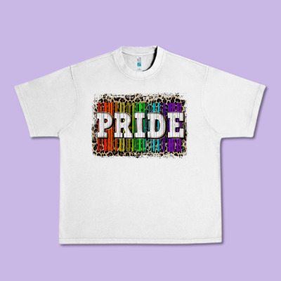 Pride Barcode Urban Heavy Tee Designed By Cowgirlartshop