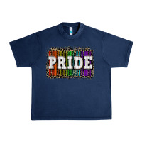 Navy Pride barcode Urban Heavy Tee - CowGirlArtShop