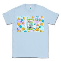 Dusty Blue daddy's drinking buddy Classic Tee - TumblerDesignByShophia