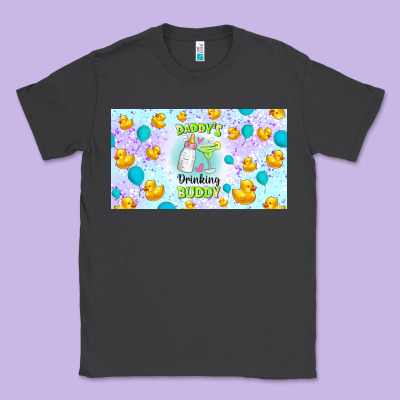 Daddy's Drinking Buddy Classic Tee Designed By Tumblerdesignbyshophia