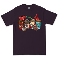 Plum Football coffee cups Premium Tee - NancyCooperArtShop
