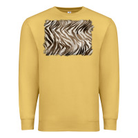 Antique Gold brown zebra pattern background Premium Sweatshirt - BarkalooDesign