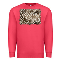 Cardinal brown zebra pattern background Premium Sweatshirt - BarkalooDesign