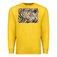 Lemon brown zebra pattern background Premium Sweatshirt - BarkalooDesign