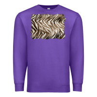Purple brown zebra pattern background Premium Sweatshirt - BarkalooDesign