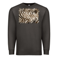 Smoke brown zebra pattern background Premium Sweatshirt - BarkalooDesign