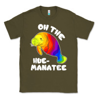 Oh The Hue Manatee Funny Manatee Shirts Manatee Gifts T Shirt Classic Tee | Teevron