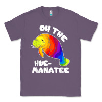 Lavender oh the hue manatee funny manatee shirts manatee gifts t shirt Classic Tee - longCreatives