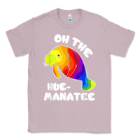 Lilac oh the hue manatee funny manatee shirts manatee gifts t shirt Classic Tee - longCreatives