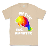 Mushroom oh the hue manatee funny manatee shirts manatee gifts t shirt Classic Tee - longCreatives
