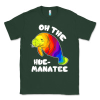 Sports Green oh the hue manatee funny manatee shirts manatee gifts t shirt Classic Tee - longCreatives