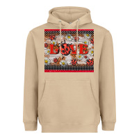 Mushroom love ladybug Heavyweight Hoodie - BarkalooDesign