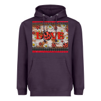 Plum love ladybug Heavyweight Hoodie - BarkalooDesign