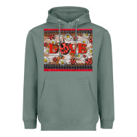 Sage love ladybug Heavyweight Hoodie - BarkalooDesign