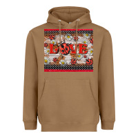 Toasted Coconut love ladybug Heavyweight Hoodie - BarkalooDesign