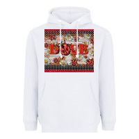 White love ladybug Heavyweight Hoodie - BarkalooDesign