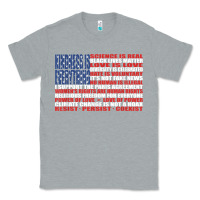 Heather Grey political protest american flag   stand united t shirt Classic Tee - longCreatives