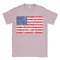 Lilac political protest american flag   stand united t shirt Classic Tee - longCreatives