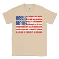 Mushroom political protest american flag   stand united t shirt Classic Tee - longCreatives