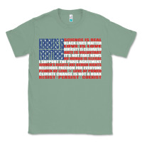 Sage political protest american flag   stand united t shirt Classic Tee - longCreatives