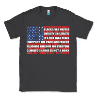 Smoke political protest american flag   stand united t shirt Classic Tee - longCreatives